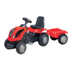 Traktor na pedale MMX sa prikolicom - Crvena