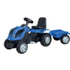 Traktor na pedale MMX sa prikolicom - Plava